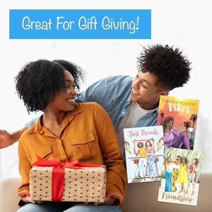 African American Birthday Cards Assortment Box – Set of 18 All Occasion Black Greeting Cards with Envelopes, Use for Mother's Day Card Present – Beautiful Black Women Designs – Premium Cardstock - style: Assortment 820