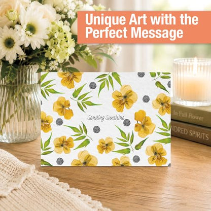Current Thinking of You Cards - style: Pressed Flowers