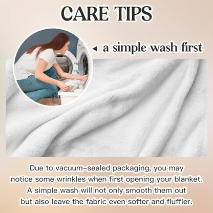 Christian Birthday Gifts for Women, Light blue Christian Blanket 60''x 50'' - color: Cyan, size: 60"x50"