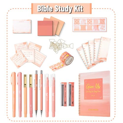Mr. Pen- Bible Journaling Kit for Women - color: Sunset Blush