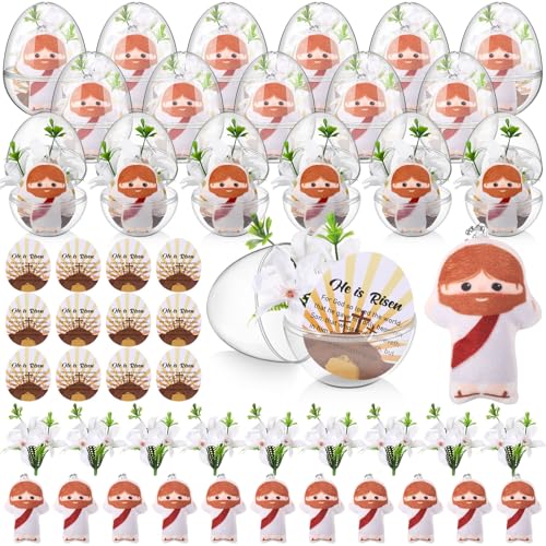 Soulchen 24 Sets Jesus Easter Basket Stuffers