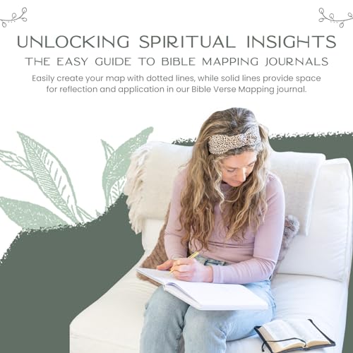 Graceful By Design Linen Bible Verse Mapping Journal - color: Grey