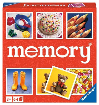 Ravensburger Junior Memory® Game | Engaging Picture Matching Game | Enhances Memory & Matching Skills | Suitable for Kids Ages 3 and Up | Quality Assured