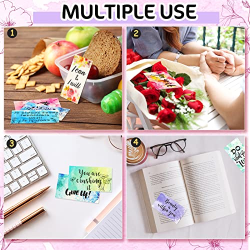 Outus 120 Pcs Motivational Encouragement Inspirational Card Boho Rainbow - style: Positive Style