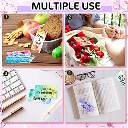 Outus 120 Pcs Motivational Encouragement Inspirational Card Boho Rainbow - style: Positive Style