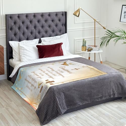 Confirmation Gifts Blanket 60"x50" Christian Gift for Girls/Boys - color: Confirmation