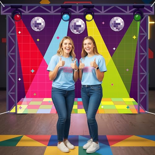 WovWeave Vbs 2026 Backdrop 7x5 ft Illumination Party Backdrop Church Vacation Bible School Banner Christian Party Decoration Backfround Sunday School Religious Event Photo Booth Banner - style: VBS