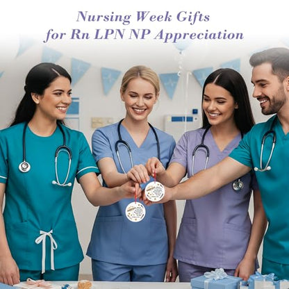 D4DREAM Nurse Appreciation Gifts - Acrylic Healthcare Hero Maybe I Can't Stop The Downpour But I'll Walk with You in The Rain Inspirational Keepsake Thank You Gift for Nurses Doctors Medical Workers - color: 6-1 Nurse