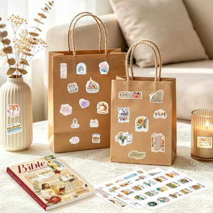 650Pcs+ Bible Sticker Book 48 Sheets Christian Jesus Sticker for journaling