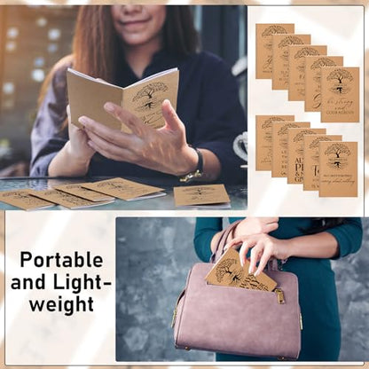 Kosiz 50 Pcs Christian Gift Bulk Christian Notebooks Bible Verse Journal