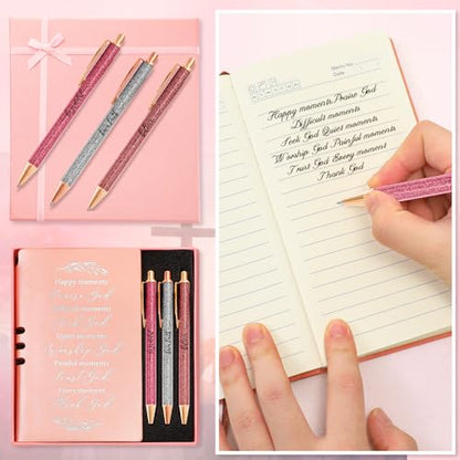 Spakon 5 Pcs Christian Gifts for Women Church Gifts - color: Pink, style: Happy Moment