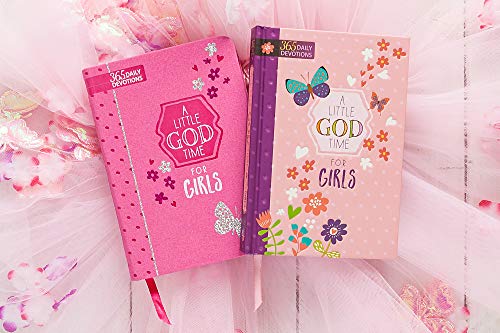 A Little God Time for Girls: 365 Daily Devotions (Hardcover) – Motivational Devotionals for Girls of Ages 9-12, Perfect Gift for Daughters, Birthdays, Holidays, and More