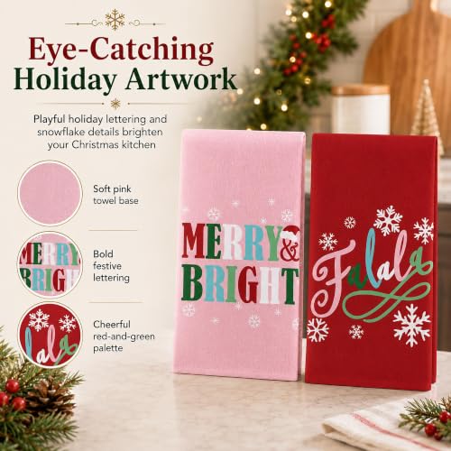 Christmas Kitchen Towels Set of 2