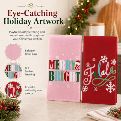 Christmas Kitchen Towels Set of 2