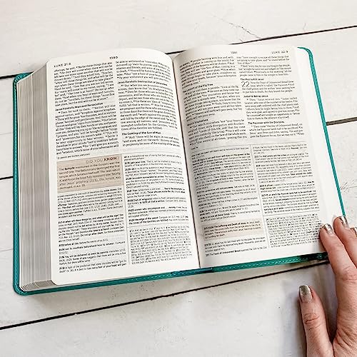 JOY CREATIVE ESV Trutone Leather Student Study Bible | Personalized with Name | Custom Design is Hand Lettered and Laser Engraved | Gift for Wedding, Baptism, Anniversary, Graduation or Birthday……