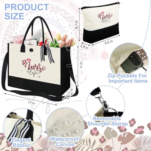 Silkfly 3 Pcs Nurse Life Thoughtful Gift Set for Thanksgiving Christmas Day - style: Nurse Life