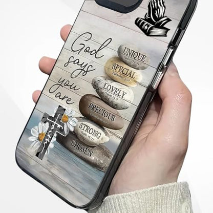God Cross Wood Grain Phone Case Compatible with iPhone 16e/17e Case - color: Pattern 3, size: for iPhone 16e/17e