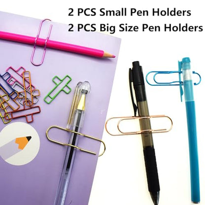 Cross Paper Clips with Ribbons and Pen Clips, Bible Study Supplies Gifts