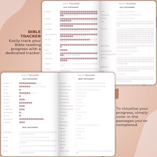 Clever Fox Bible Study Journal, Guide, Supplies for Women A5 Terracotta - color: Dark Terracotta, size: A5 (5.8'' x 8.3'')