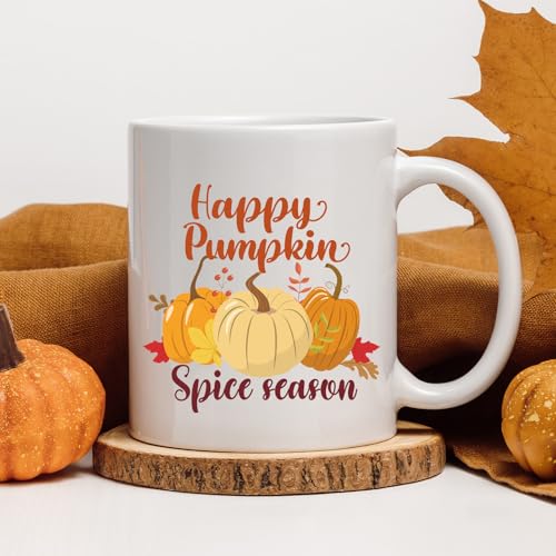 Rngmsi UV DTF Cup Wrap - 20 Sheets Fall UV DTF Cup Wraps for 16 oz, Pumpkin Autumn Maple Leaf Uvdtf Decals, Personalized Waterproof Rub on Transfers for Glass Mugs, DIY Wood Crafts - style: Fall