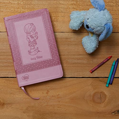 ICB, Precious Moments Bible, Pink Leathersoft: International Children's Bible – For Kids Ages 6 to 12