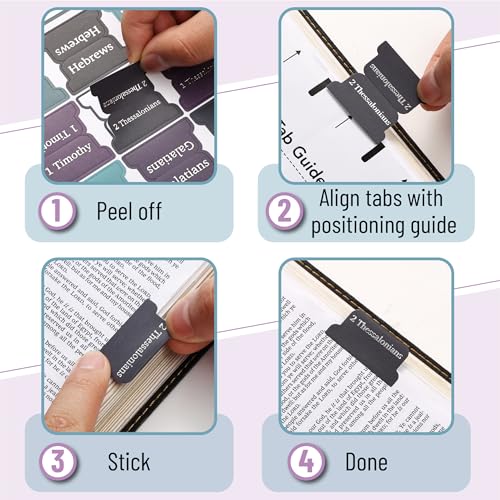 Mr. Pen- Bible Tabs, 75 pcs, Celestial Symphony - color: Celestial Symphony