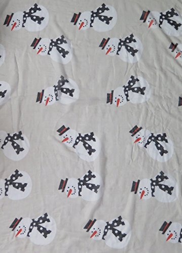 Lina & Lily Holiday Christmas Pattern Print Women's Infinity Scarf Lightweight - color: Silver, Snowman
