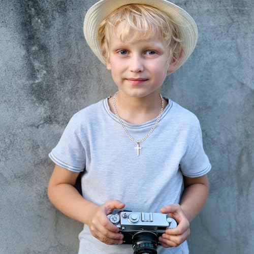 IEFLIFE Gifts for Son Men - Gifts for Son Grandson Boy Cross Necklaces - color: Son