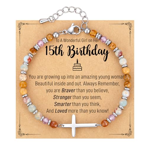 Crystal Cross Bracelet for Women Teen Girls Christmas Birthday Gifts - style: 15th