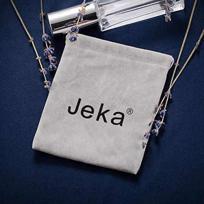 Jeka Hypoallergenic Stainless Steel Cross Earrings Long Dangle Minimalist Jewelry for Women Girls Family Friends Gifts - color: Gold