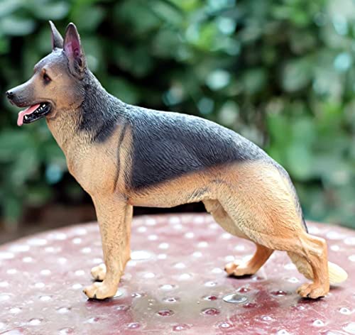 German Shepherd Figurine,7.9" Large Dog Figurine