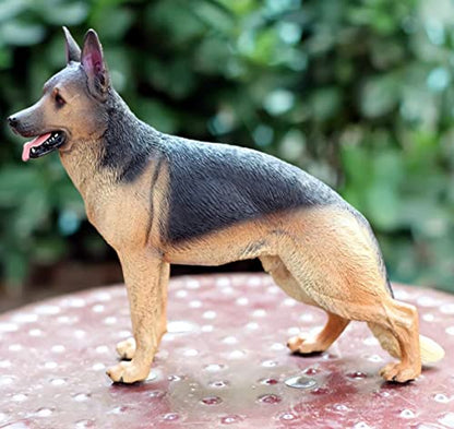 German Shepherd Figurine,7.9" Large Dog Figurine