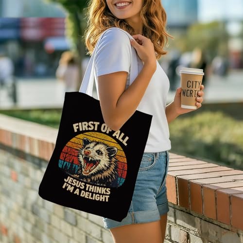 Bible Tote Bags Cute Christian Preppy Canvas Tote Bag Christian Gifts for Women Reusable Shopping Bags(Parent) - color: Christ-7