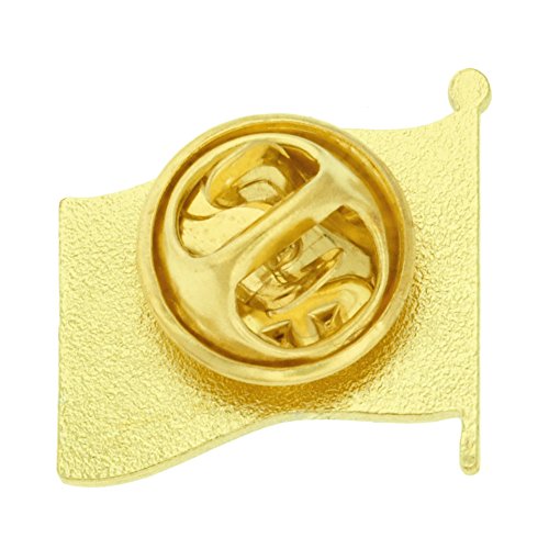 PinMart Christian Flag Religious Enamel Lapel Pin - style: 5 Pack