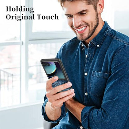 for Samsung Galaxy z flip 7 Case Bible Verse Isaiah 41:10 Design,Slim Fit Lightweight Hybrid Hard PC PU Leather Folding Phone Cover for Z Flip 7 6.9" - color: Bible Verse Isaiah 41:10