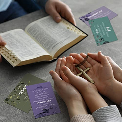 Maitys 240 Pcs Bible Verse Cards for Women Christian Scripture,Marble - style: Marble