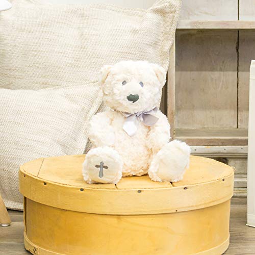 DEMDACO The Lord's Prayer Bear Religious Plush Toy, Soft, Air Dry