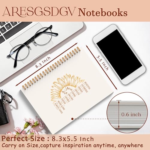 Sunflower Christian Gifts Journals for Women 5.5x8.3in - color: You are 02