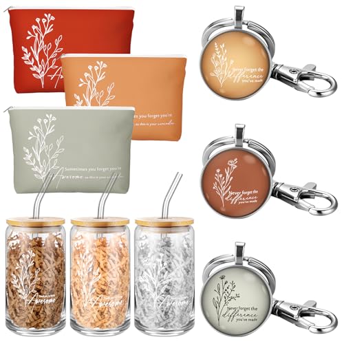 Hoolerry 9 Pcs Thank You Gifts for Women Employee Coworkers, Never Forget - style: Never Forget