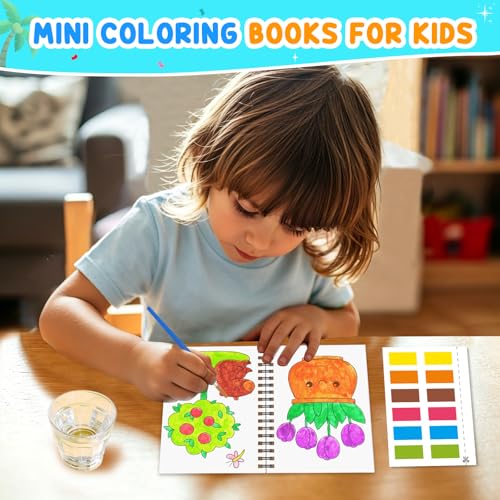 ZMLM 24 Pack Summer Coloring Books - Birthday Party Favors for Kids 4-8 - style: Summer