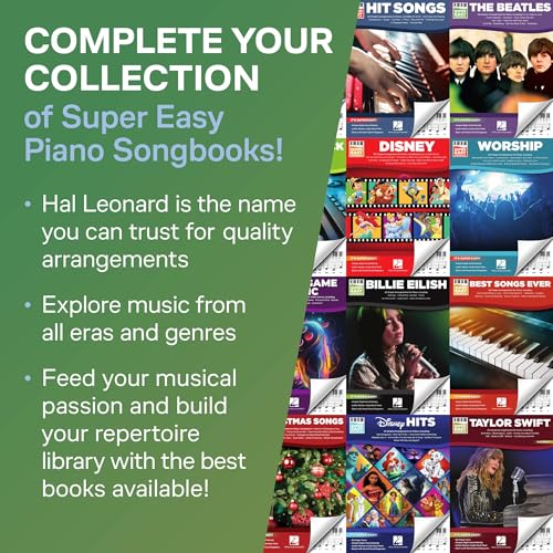 Gospel Super Easy Songbook | 60 Gospel Classics for Piano | Easy Piano Arrangements with Chords and Lyrics | Christian and Worship Songs for Beginners | Gift for Pianists