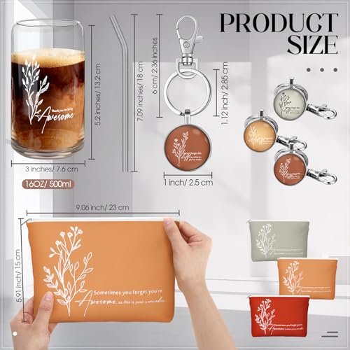 Hoolerry 9 Pcs Thank You Gifts for Women Employee Coworkers, Never Forget - style: Never Forget