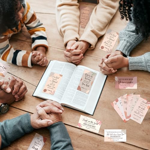 Estune 240 Pcs Bible Verse Cards bulk with Full Scripture, Boho Style - style: Boho Style