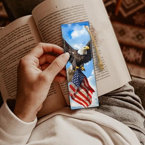 Bookmarks for Men Boy, Eagle Book Marks for Adults Kids Funny Bookmark for Women Men Book Lovers Bookmarks Aesthetic - color: Eagle-1