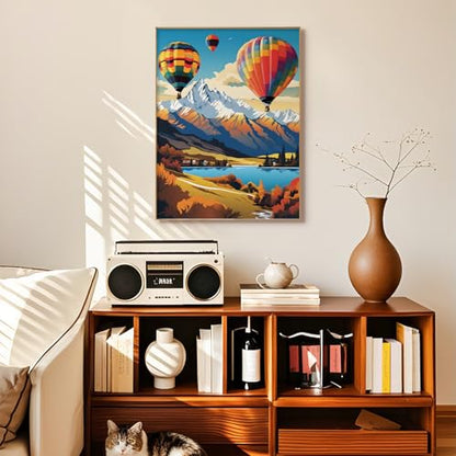 Diamond Art Kits for Adults, Mountain Diamond Painting Kit, 12x16 Inch - color: CYDP1P07