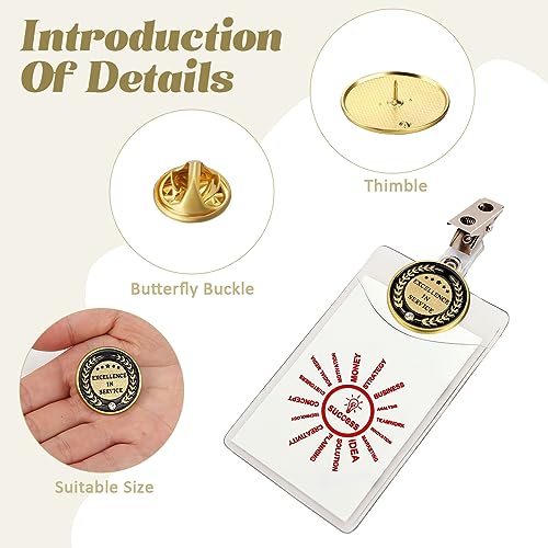 Siifert Employee of The Month Lapel Pins Bulk Motivation Gifts