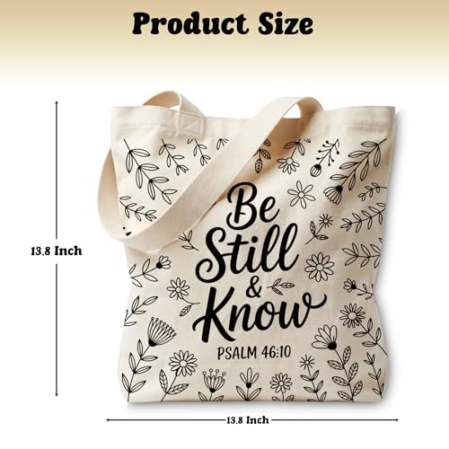 Bible Bags for Women, Christian Tote Bag, Gifts for Christian Women - color: Green