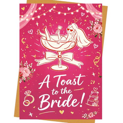 Funny bridal Shower Card - color: QY-148