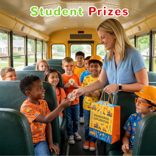 52 Pack Orange Blue Fidget Spinners Bulk Party Favors Classroom Prizes - color: Tl-sa-3-b