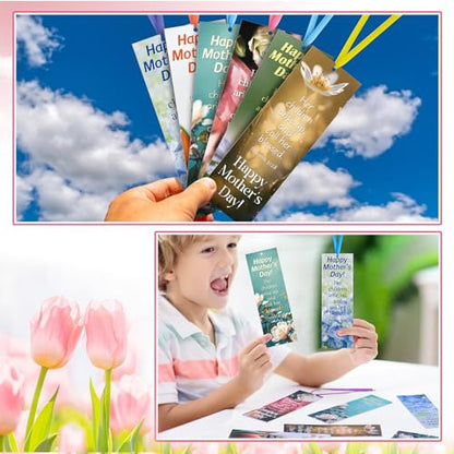 Dispowreath 60 Pcs Mom Proverbs 31:28 Religious Christian Bookmarks - style: Mom Proverbs 31:28